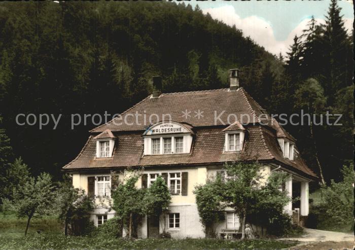 Kutterau St Blasien Pension Waldesruhe
