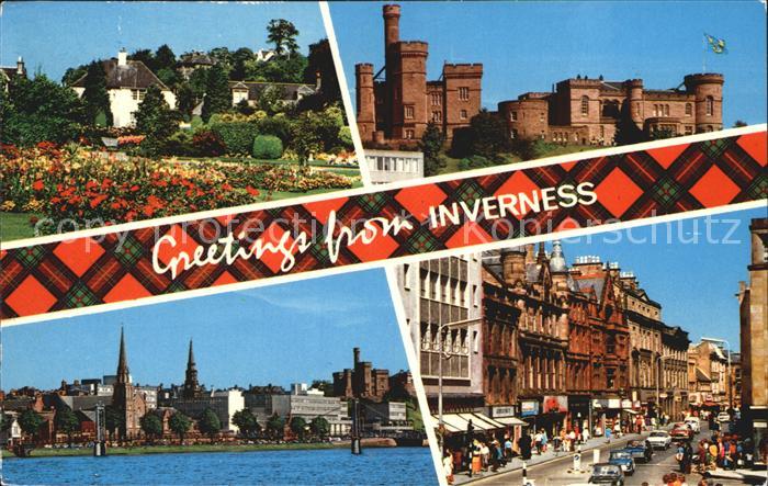 Inverness Highland Bellfield Park The Castle From Friars Shott High Street