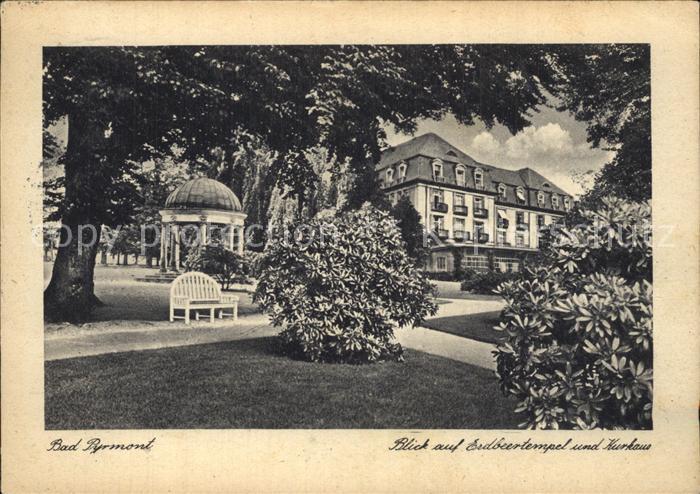 Bad Pyrmont Erdbeertempel und Kurhaus