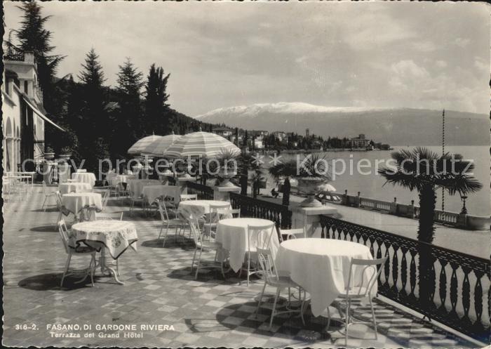 Fasano di Gardone Terrazza del Grand Hotel