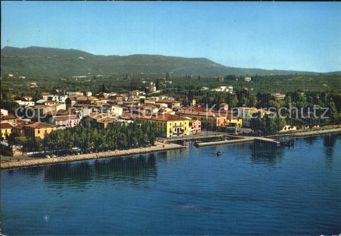Bardolino Lago di Garda Fliegeraufnahme