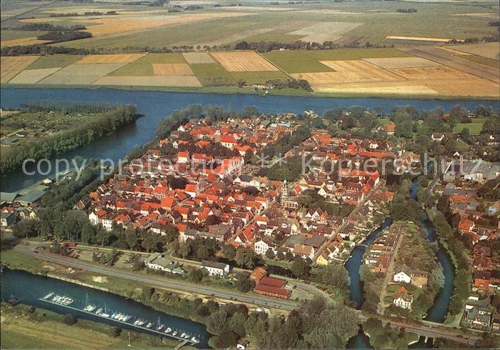 Friedrichstadt Eider Hollaender Siedlung Fliegeraufnahme