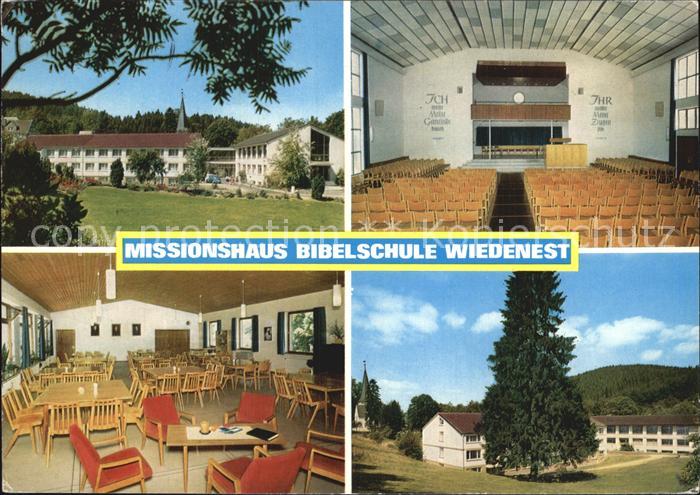 Bergneustadt Missionshaus Bibelschule Wiedenest Versammlungs und Gastraum