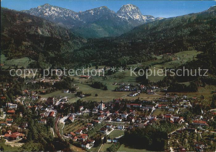 Bad Feilnbach mit Wendelstein Fliegeraufnahme