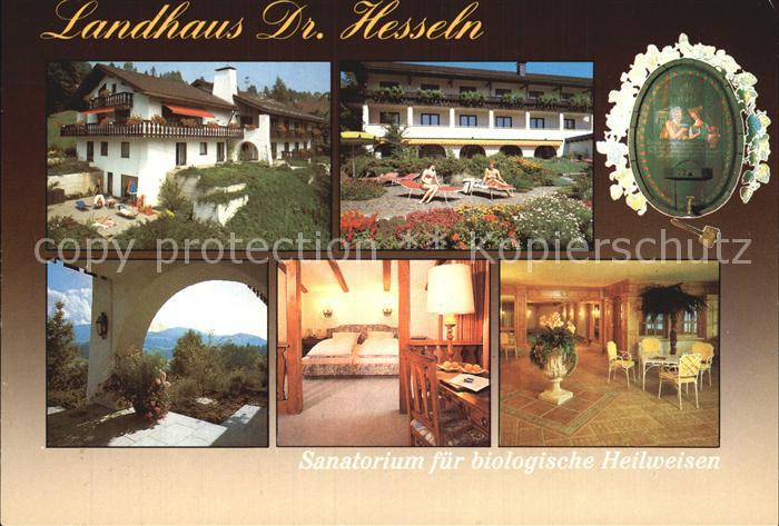 Oberstaufen Oberallgaeu Bayern Landhaus Dr Hesseln Garten Terrasse Zimmer Foyer