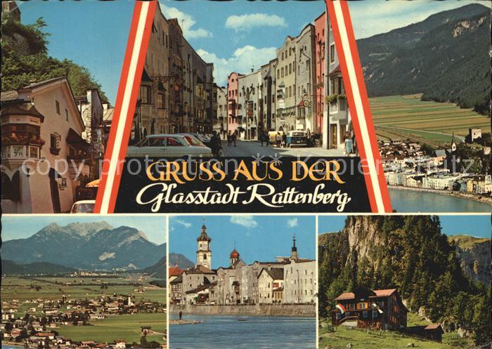 Rattenberg Tirol Teilansichten Panorama Kirche