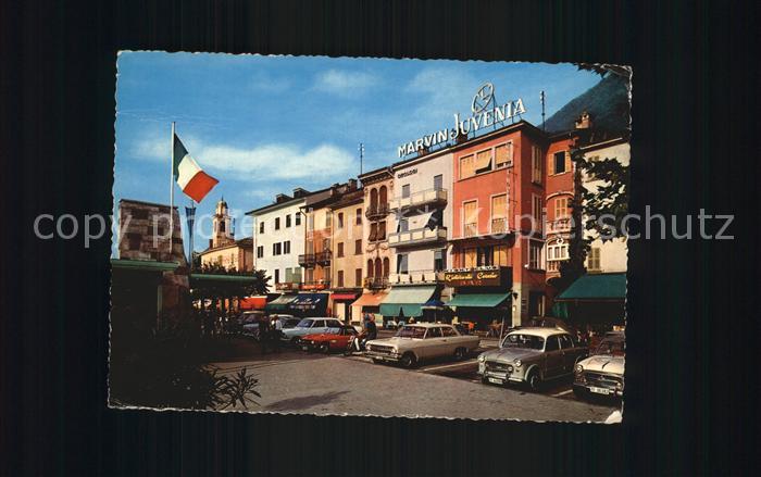 Campione d Italia Uferpromenade mit Schifflaende