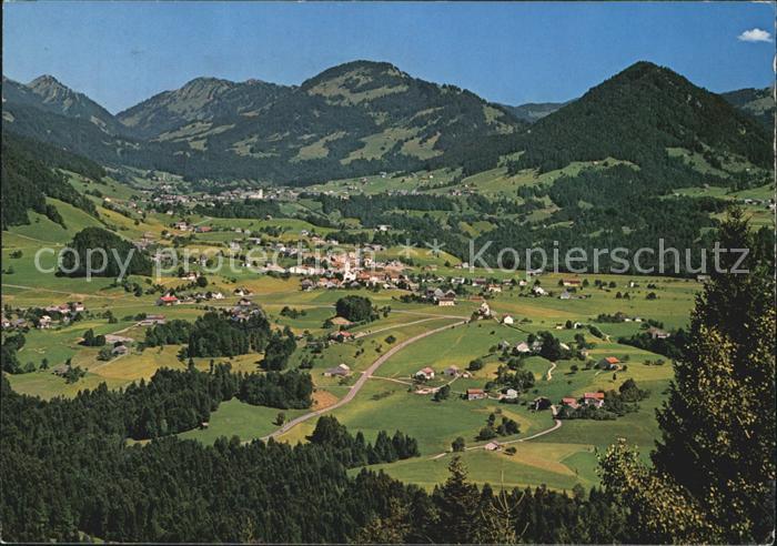 Lingenau Vorarlberg und Hittisau Panorama