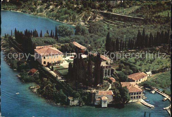Garda Lago di Garda Punta San Vigilio Veduta aerea