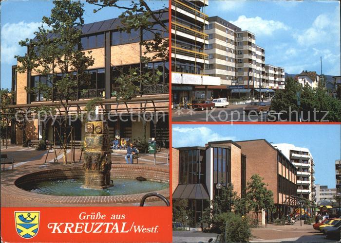 Kreuztal Westfalen Teilansichten Brunnen