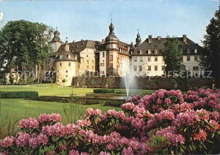 Bad Berleburg Schloss Berleburg Fontaene
