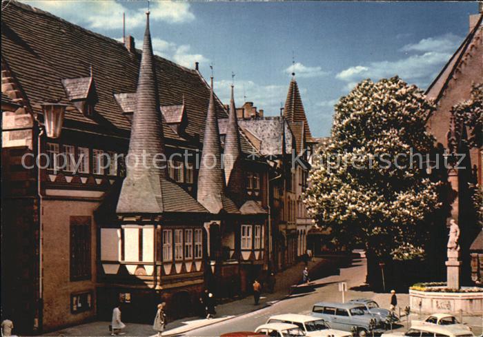 Einbeck Niedersachsen Rathaus Brunnen