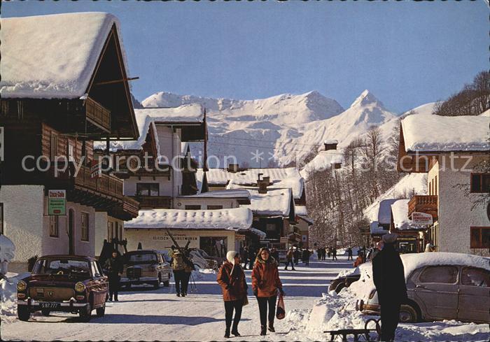 Hinterglemm Saalbach Dorfstrasse