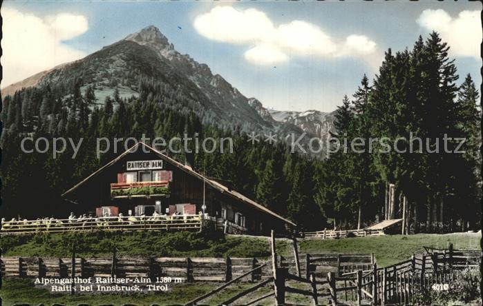 Raitis Innsbruck Alpengasthof Raitiser Alm