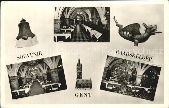 Gent Gand Flandre Raadskelder Restaurant Cafe Tea Room