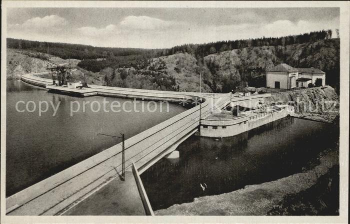 Saaletalsperre am Bleiloch