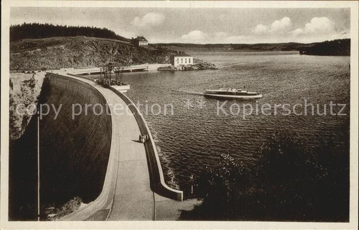 Saaletalsperre am Bleiloch