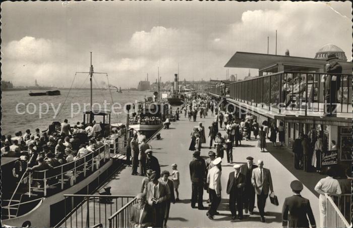 HAMBURG  CITY St Pauli Landungsbruecken