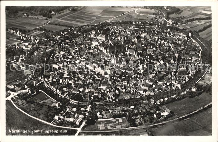 Noerdlingen Fliegeraufnahme