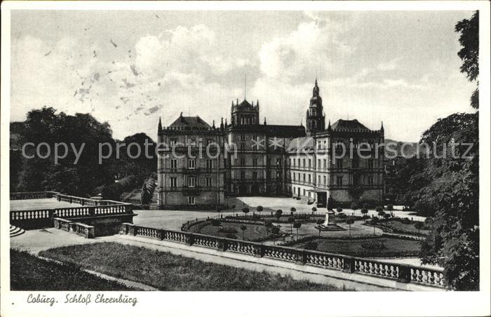 Coburg Bayern Schloss Ehrenburg