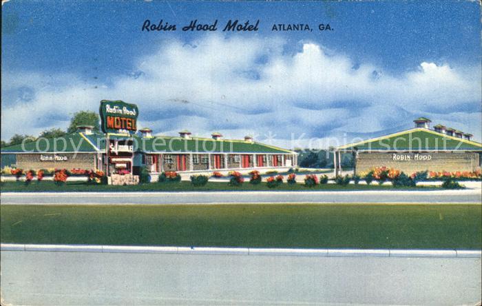 Atlanta Georgia Robin Hood Motel