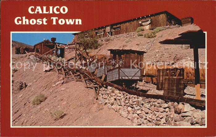 Yermo Calico Ghost Town The Tram