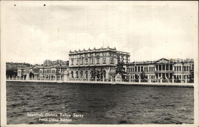 Istanbul Constantinopel Dolma Bahce Saray Palais Dolma Behtche