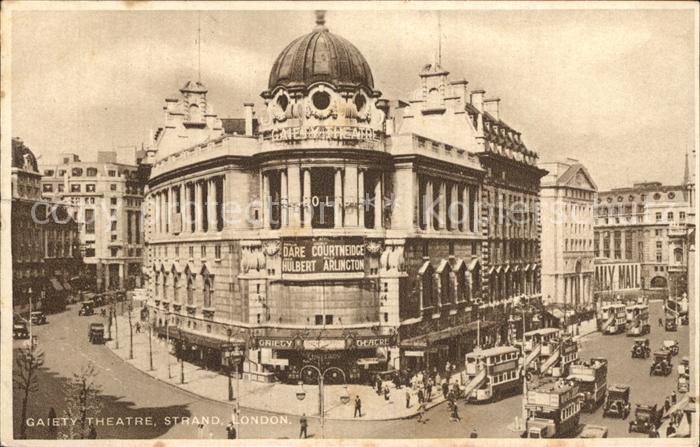 London Gaiety Theatre Strand