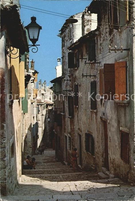 Rovinj Istrien Dorfmotiv