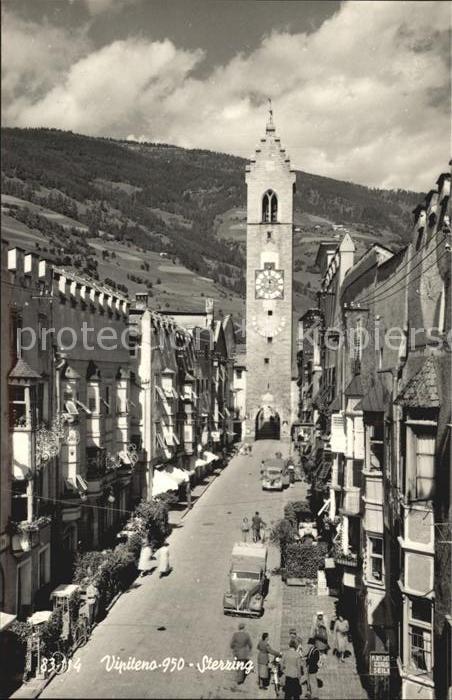 Vipiteno Dorfmotiv Stadttor