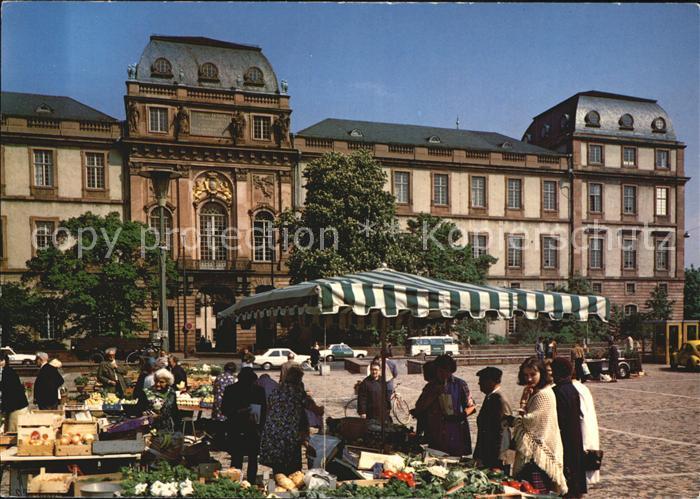 Darmstadt Schloss Markt