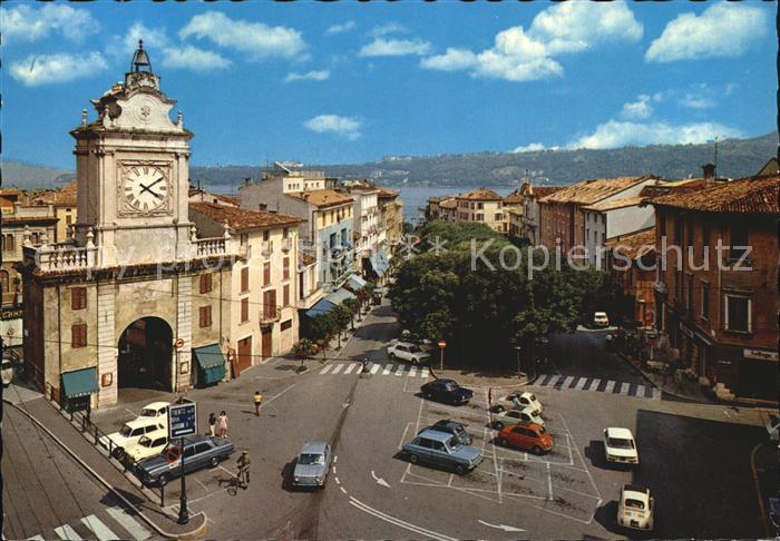 Salo Lago di Garda Teilansicht Zeitturm
