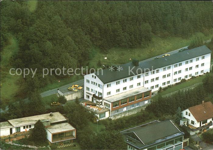 Bad Laasphe Haus Lahnblick Fliegeraufnahme