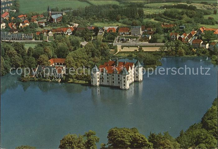 Gluecksburg Ostseebad Schloss Fliegeraufnahme