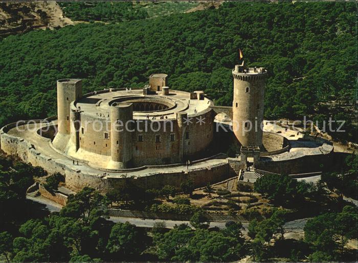 Palma de Mallorca Castillo de Bellver Vista aerea