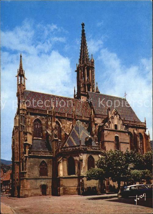 Thann Haut Rhin Elsass Collegiale Saint Thiebaut Cote sud