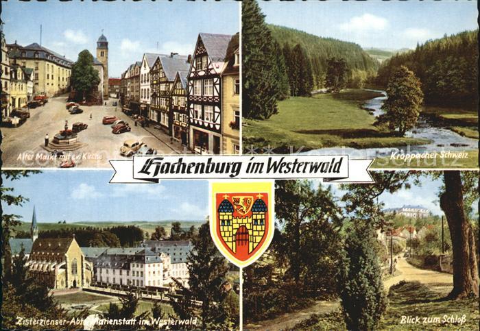 Hachenburg Westerwald Alter Markt Ev Kirche Kroppacher Schweiz Zisterzienser Abt