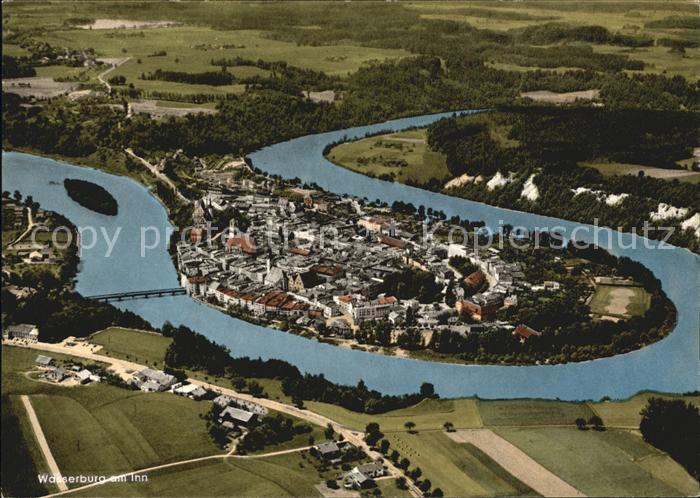 Wasserburg Inn Fliegeraufnahme