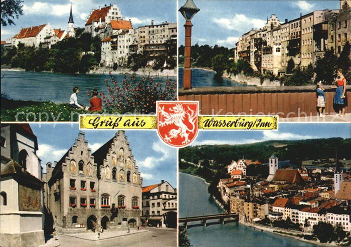 Wasserburg Inn Teilansichten Rathaus