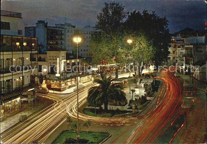 Torremolinos Plaza de la Costa del Sol Noche