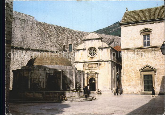Dubrovnik Ragusa Dorfmotiv