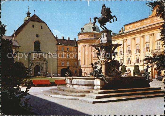 Innsbruck Hofkirche Hofburg Brunnen