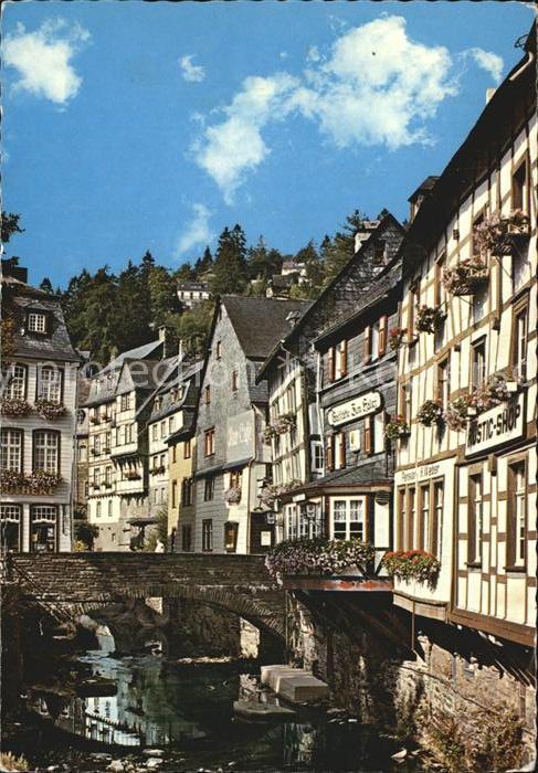 Monschau Montjoie NRW Rurpartie