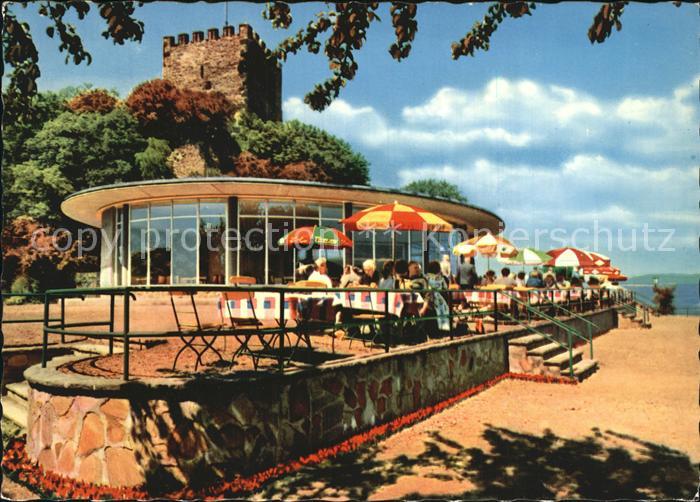 Bad Breisig Bergrestaurant Cafe Burg Rheineck