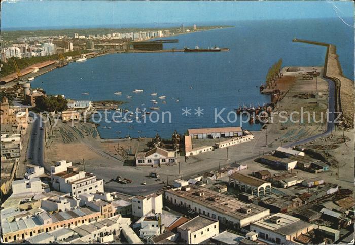 Almeria Puerto y vista aerea parcial