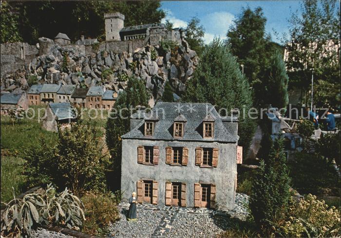 Lourdes Hautes Pyrenees Petit Lourdes Presbytere et Chateau Fort