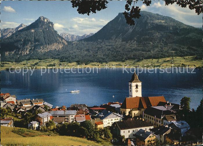 St Wolfgang Wolfgangsee mit Rinnkogel Sparber und Bleckwand
