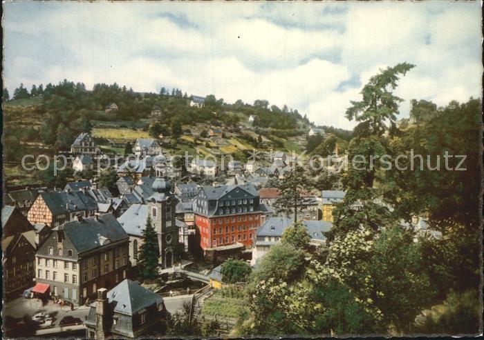 Monschau Montjoie NRW Teilansicht