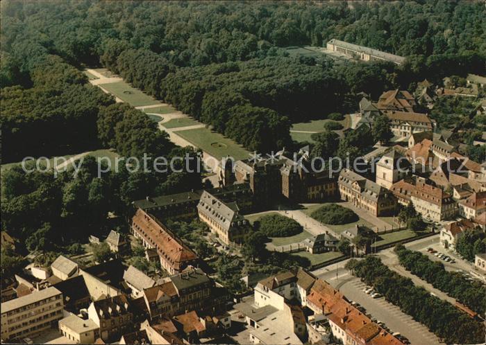 Schwetzingen Schloss mit Schlossgarten Fliegeraufnahme