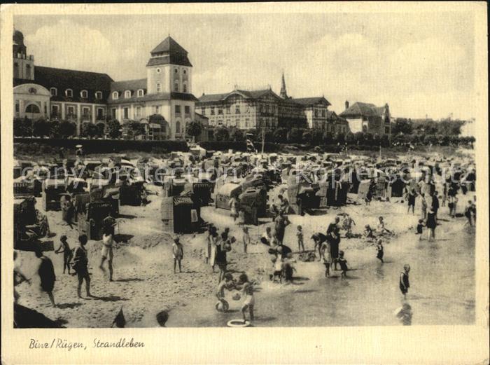 Binz Ruegen Strandleben